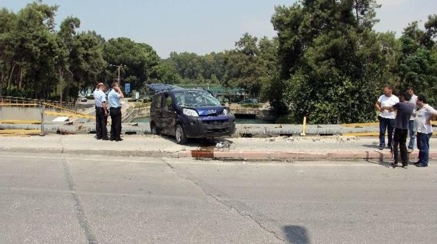 Sulama Kanalına D&uuml;şmeye Ramak Kala Kurtuldu