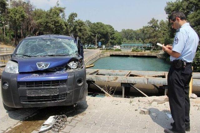 Sulama Kanalına Düşmeye Ramak Kala Kurtuldu