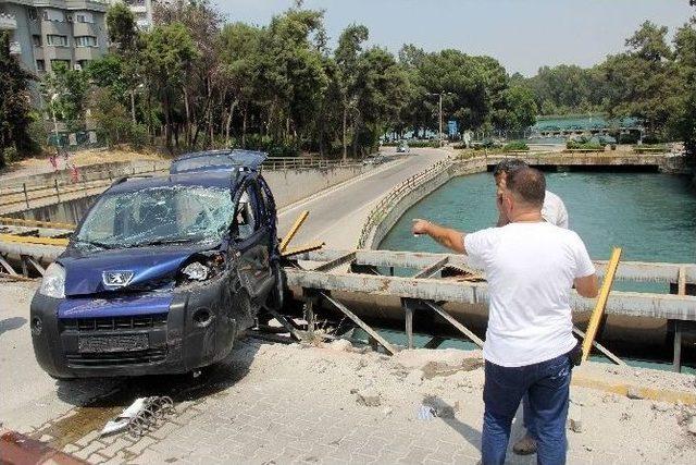 Sulama Kanalına Düşmeye Ramak Kala Kurtuldu