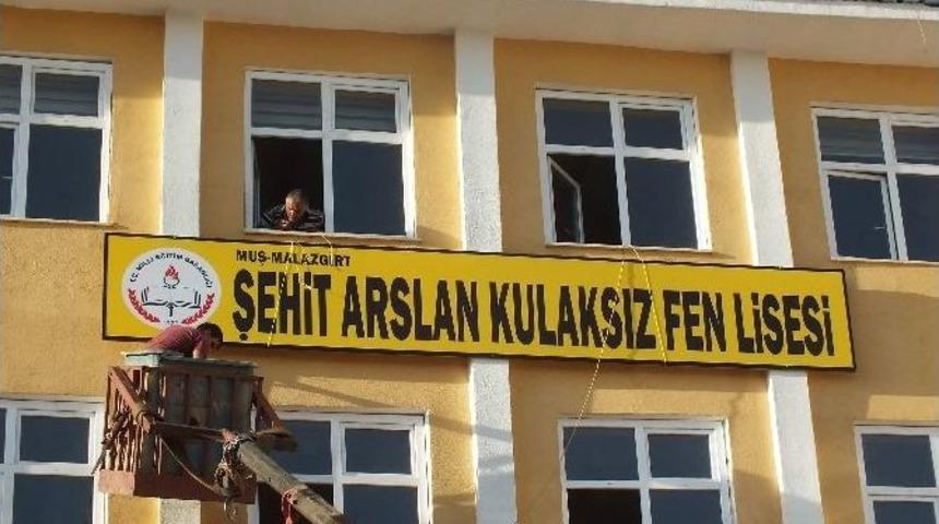 Şehit Binbaşı Kulaksız&rsquo;ın Adı Okula Verildi