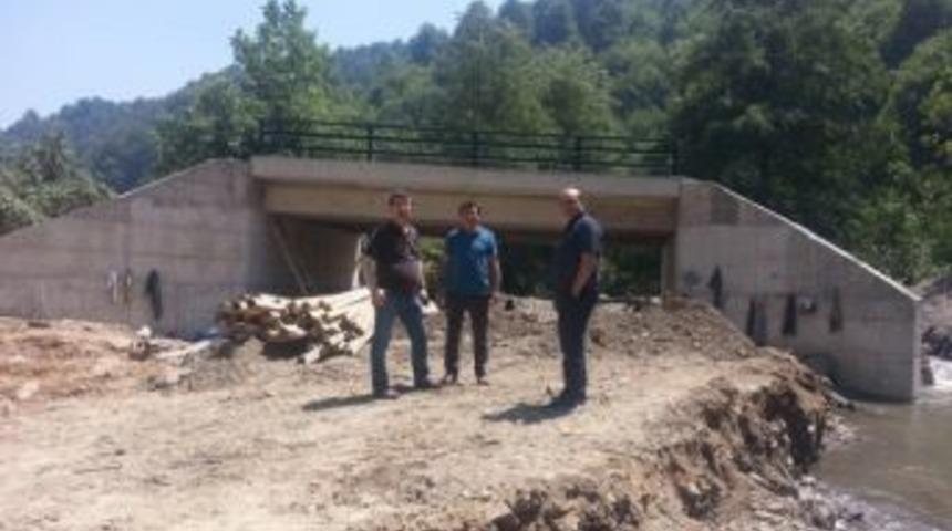 K&ouml;pr&uuml; İnşaatı Tamam