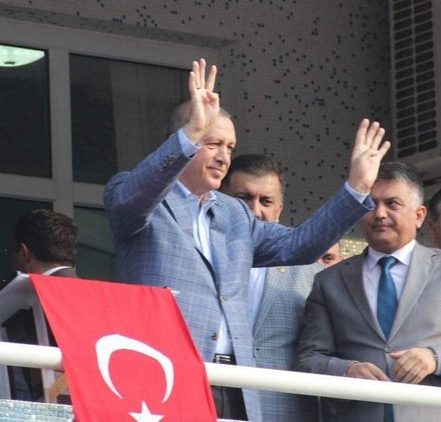 Cumhurbaşkanı Erdoğan Büyükköy’de Halka Seslendi