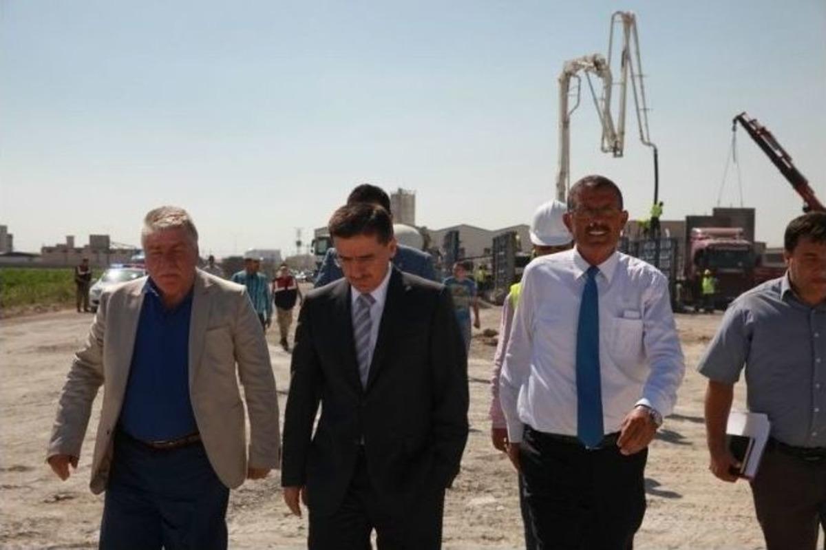 Vali Topaca, Sınır B&ouml;lgesinde İncelemelerde Bulundu