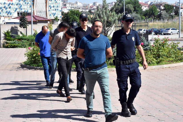Sivas'ta uyuşturucu operasyonunda 10 gözaltı