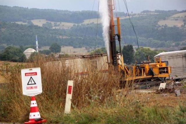 Mta Sondajından Fışkıran Sıvı Korkuttu