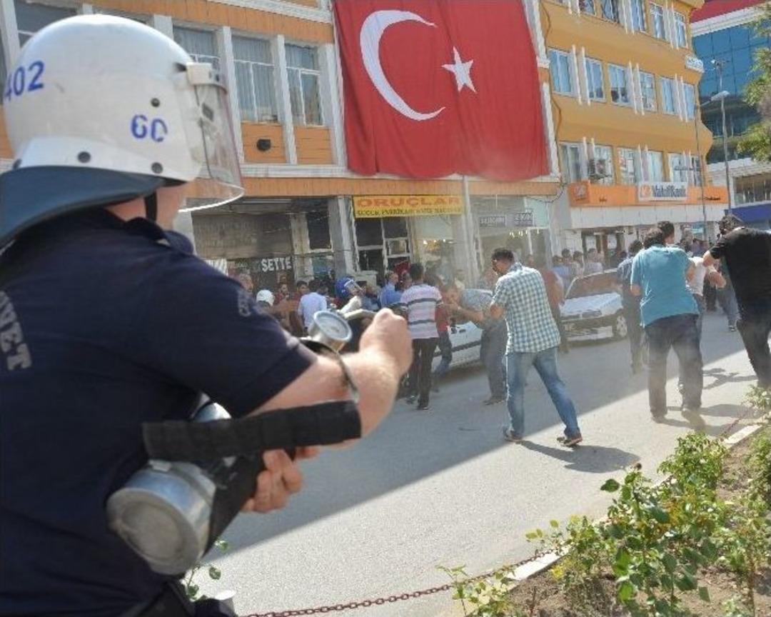 Şehit Cenazesi Sonrası Gerginlik