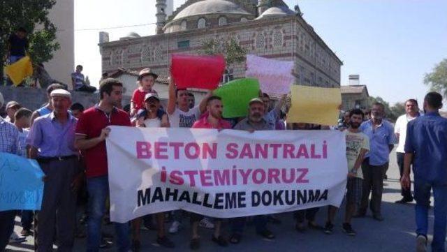 Gazi Mahallesi nde "beton Santraline Hayır" Eylemi 1