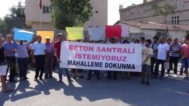 Gazi Mahallesi nde "beton Santraline Hayır" Eylemi 2