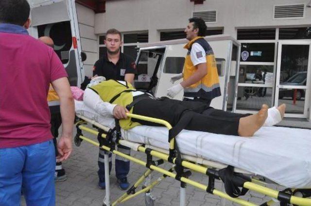 Şarampole Uçan Araçta 1 Ölü, 4 Yaralı 1