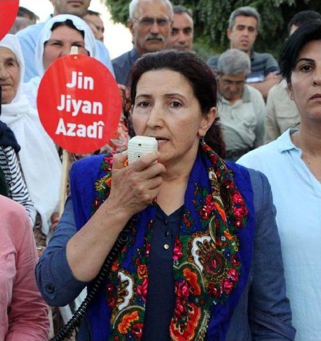 Varto'da Öldürülen Pkk'lı Kevser Eltürk Için Nusaybin'de Yürüyüş Yapıldı