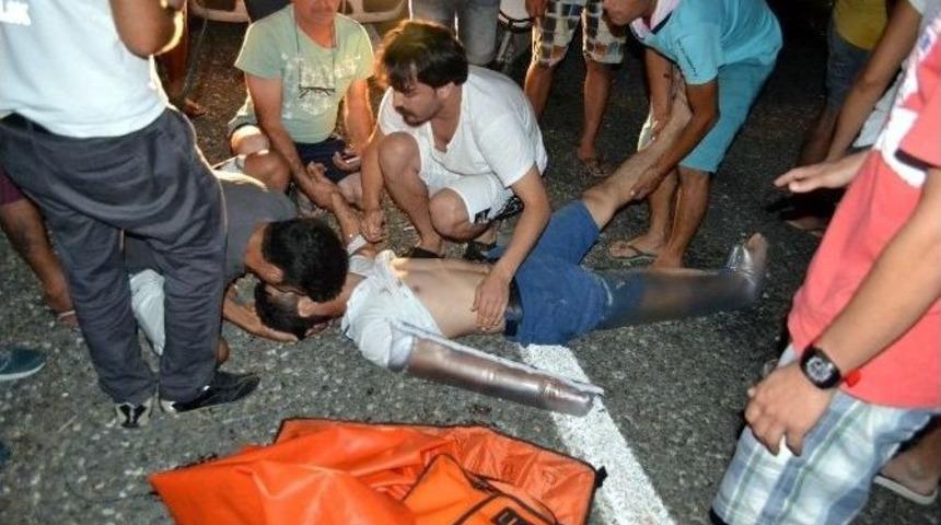 Dat&ccedil;a&rsquo;da Trafik Kazası: 2 Ağır Yaralı