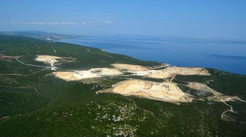 Taş Ocakları, Saros K&ouml;rfezi&rsquo;Nde Doğayı Tehdit Ediyor