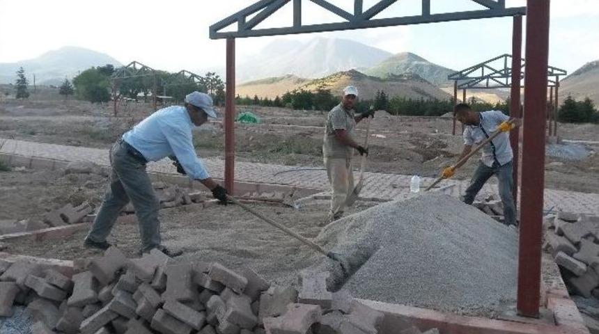 Develi&rsquo;de Aksu Mesire Alanı Yıl Sonuna Hazır