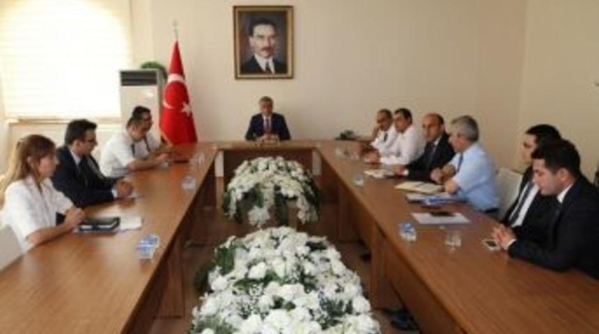 Aksaray&rsquo;da Vali Yardımcıları Ve Kaymakamlar Toplantısı Yapıldı