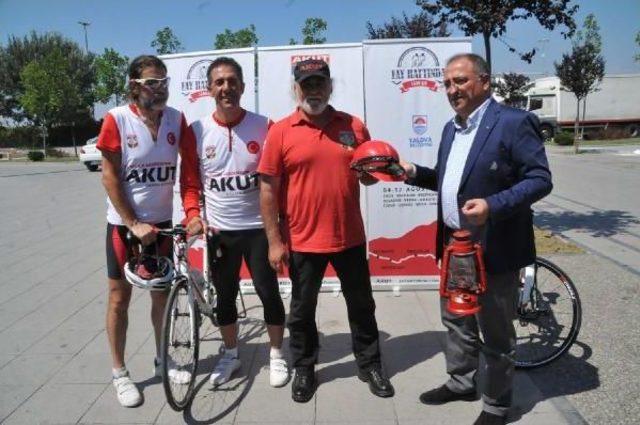 Fay Hattında 1500 Kilometre Pedal &Ccedil;evirdiler 1