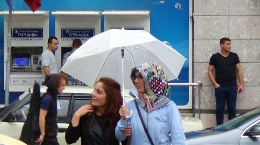 Erzurum Yağmurla Serinledi