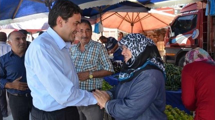 Başkan Kalın&rsquo;dan Pazar Ziyareti
