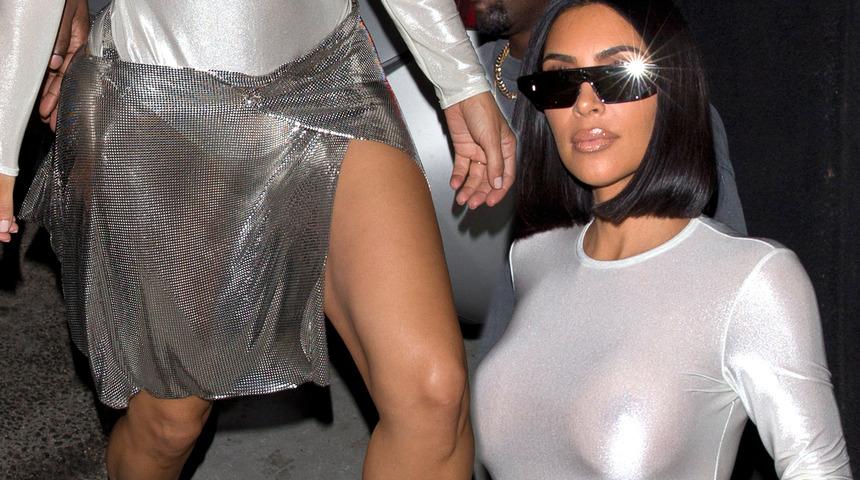 Kim Kardashian hayal gücüne bir şey bırakmadı