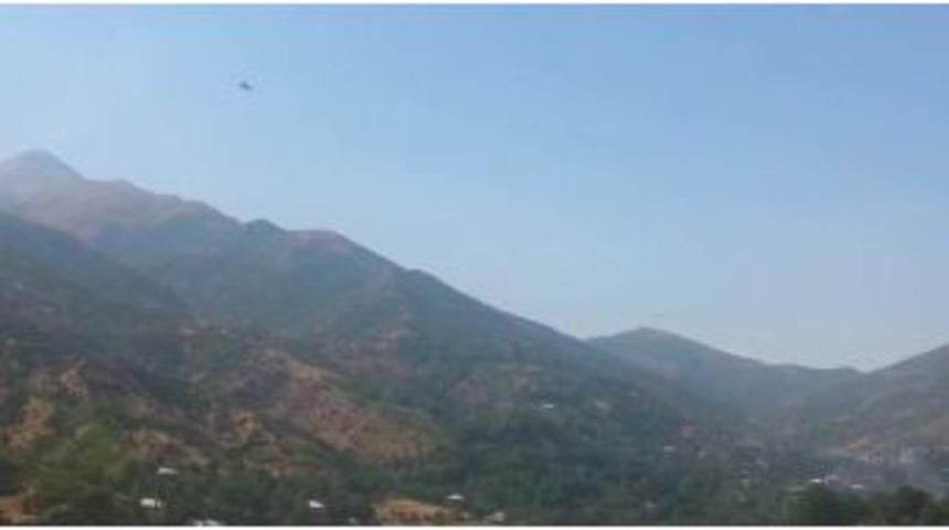 Şemdinli&rsquo;de Yol Kapatan Pkk&rsquo;ya Havadan Ve Karadan Orasyon