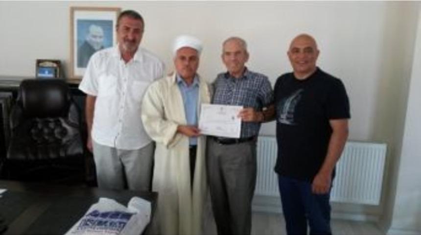 Burhaniye&rsquo;de Emekli Alman M&uuml;sl&uuml;man Oldu