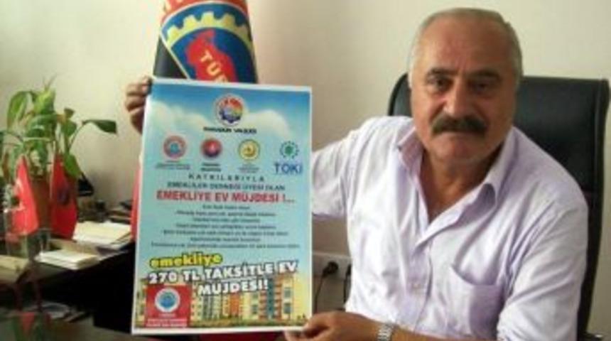 Emekli&rsquo;ye 270 Tl Taksitle Ev M&uuml;jdesi