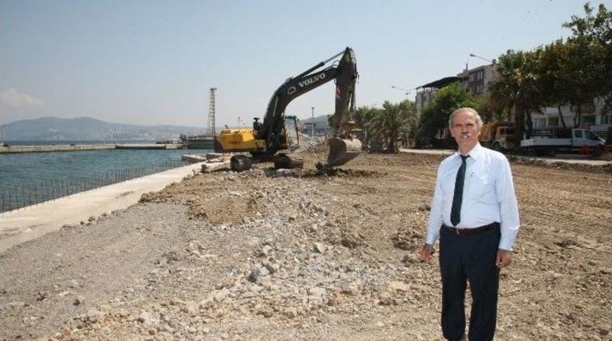 Mudanya Sahili Nakış Gibi İşleniyor