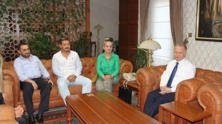 Giad Y&ouml;neticileri Vali Ceylan&rsquo;ı Ziyaret Etti