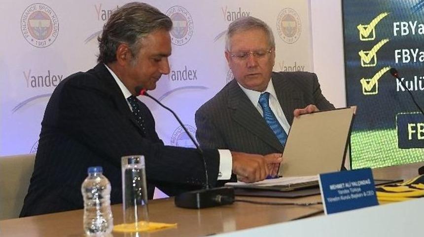 Fenerbah&ccedil;e, Yandex İle Sponsorluk Anlaşması İmzaladı