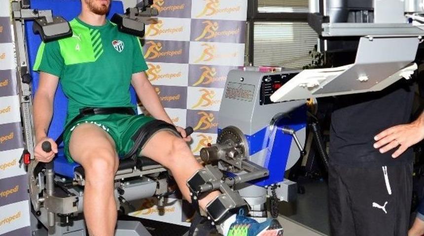 Bursasporlu Futbolcular Cybex Testinden Ge&ccedil;ti