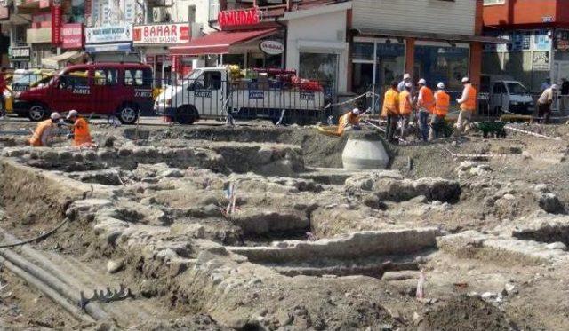 Samsun'da Tarihi Hamam Ortaya Çıkarıldı