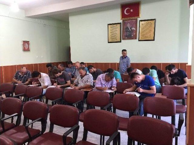 Bilecik’te 99 Kişi Avcılık Eğitim Kursuna Katıldı