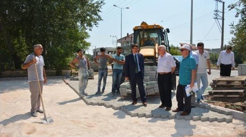 Başkan &Ccedil;elik Karaağa&ccedil;lı &Ccedil;amlık Mesire Alanını İnceledi