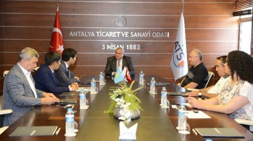 Kazakistan&rsquo;ın Aktobe Eyaleti&rsquo;nden, Antalyalı Yatırımcılara Davet