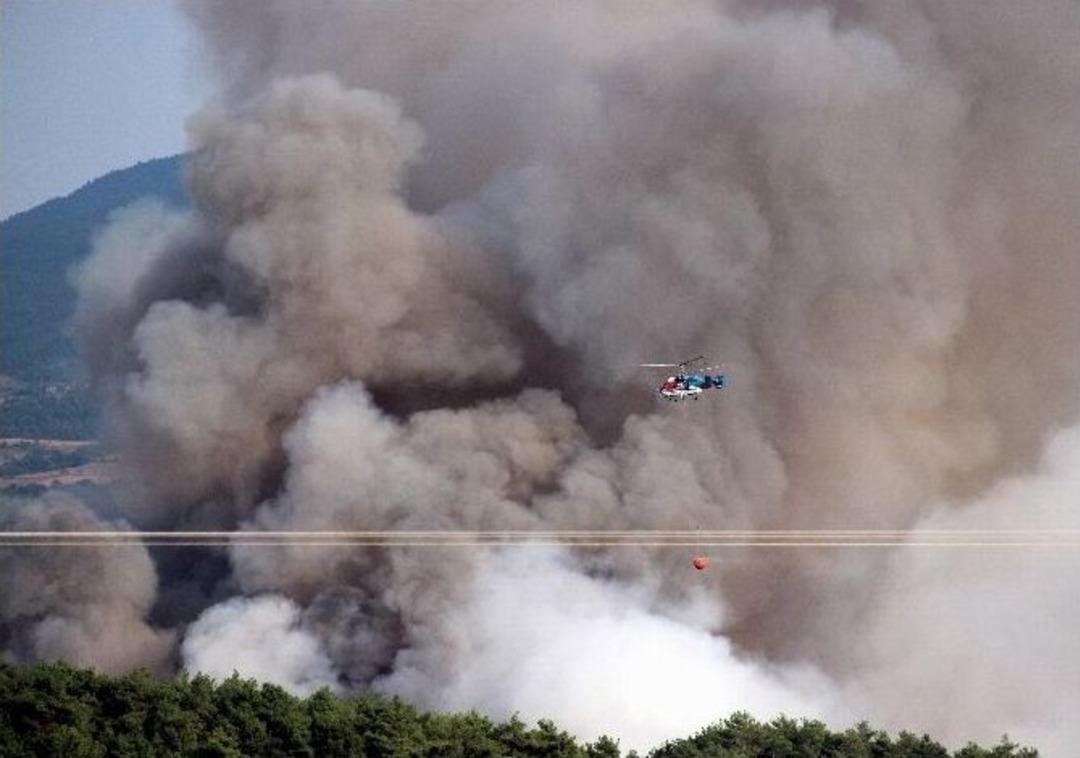 Karab&uuml;k&rsquo;te B&uuml;y&uuml;k Orman Yangını