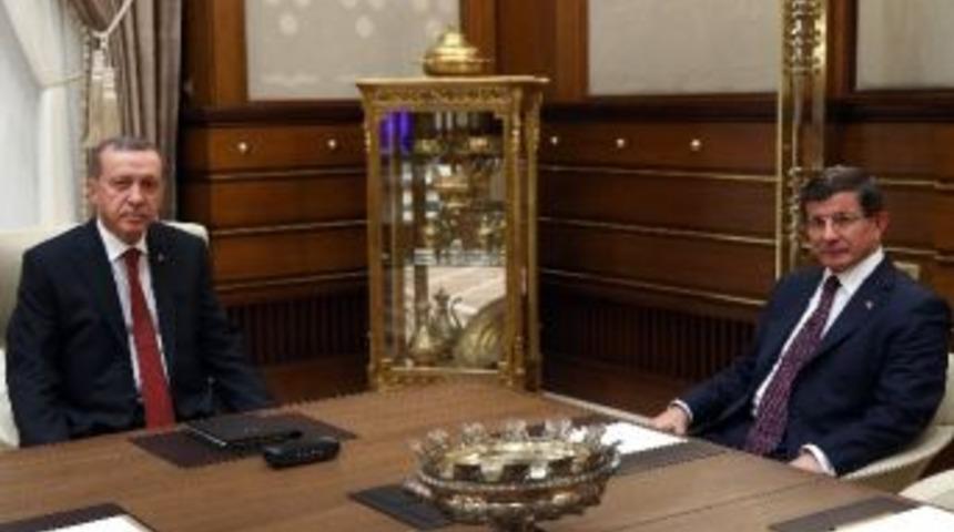 Cumhurbaşkanı Erdoğan, Başbakan Davutoğlu&rsquo;nu Kabul Ediyor