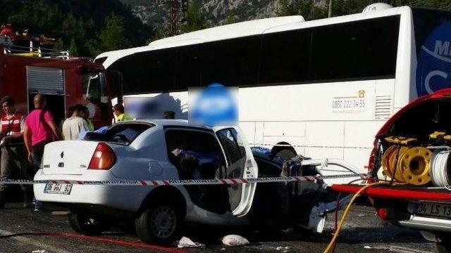 Antalya’da Trafik Kazası: 5 Ölü (1)