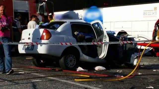 Antalya’da Trafik Kazası: 5 Ölü (1)