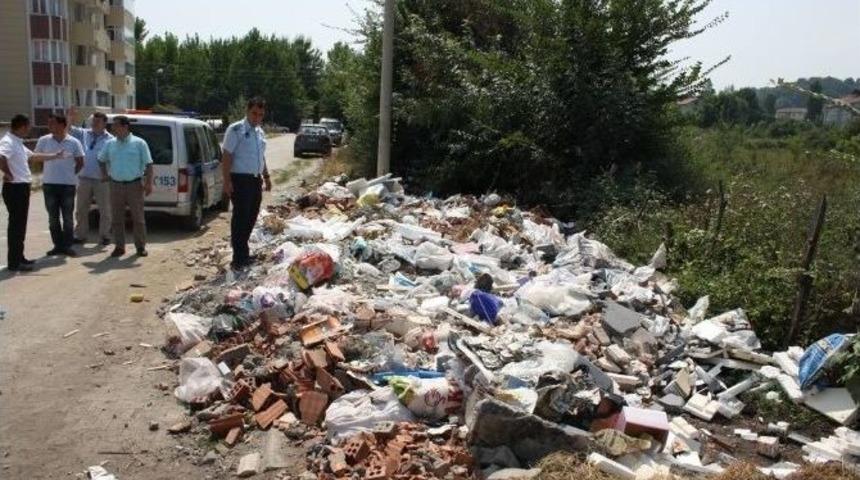 &Ccedil;aycuma Zabıtasından &Ccedil;evre Kirliliğine Sebep Olanlara Ceza