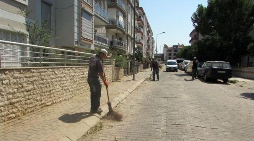 Efeler Belediyesi 500 Bin Metre Yolu Temizledi