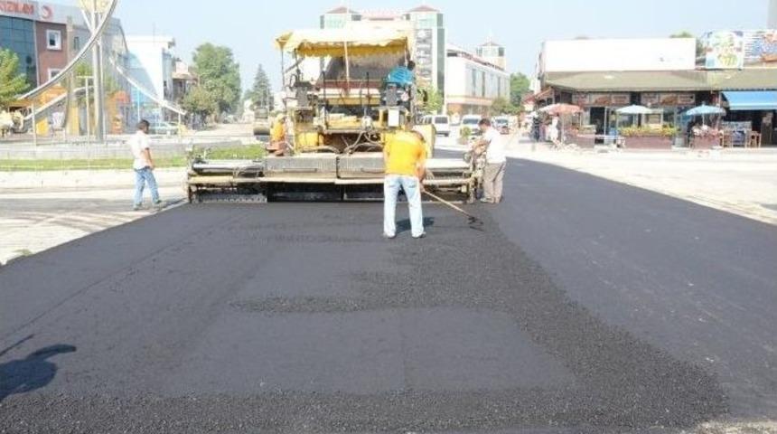 Hastane Caddesine Bazalt Asfalt