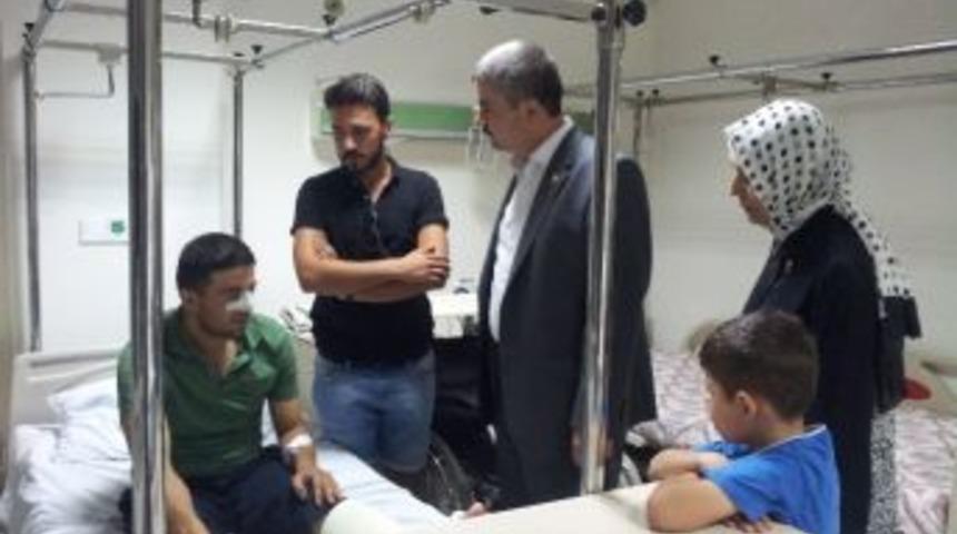 Milletvekili Dursun, Yaralı Uzman &Ccedil;avuş &Uuml;nal&rsquo;ı Ziyaret Etti