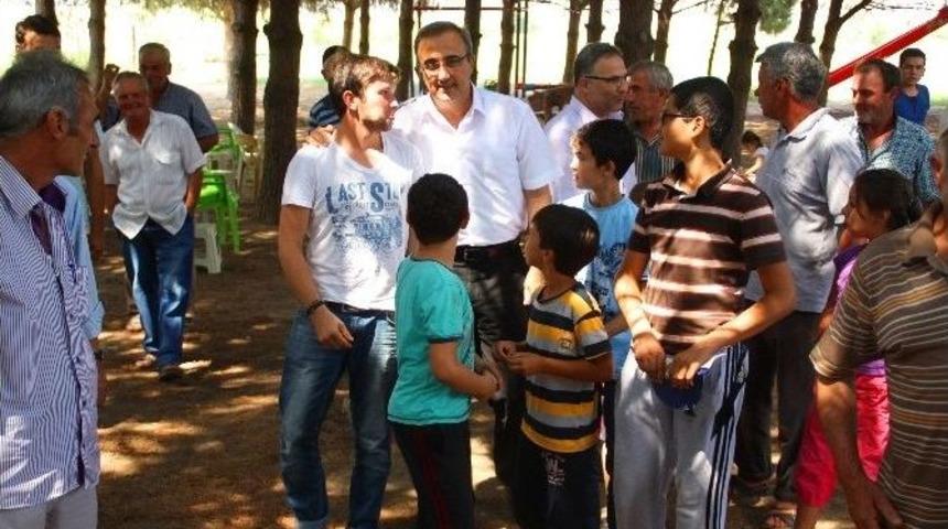 Alaşehir Belediye Başkanı Kara&ccedil;oban&rsquo;dan G&uuml;rsu Mahallesi&rsquo;ne Ziyaret