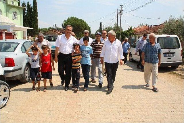 Alaşehir Belediye Başkanı Kara&ccedil;oban&rsquo;dan G&uuml;rsu Mahallesi&rsquo;ne Ziyaret 1