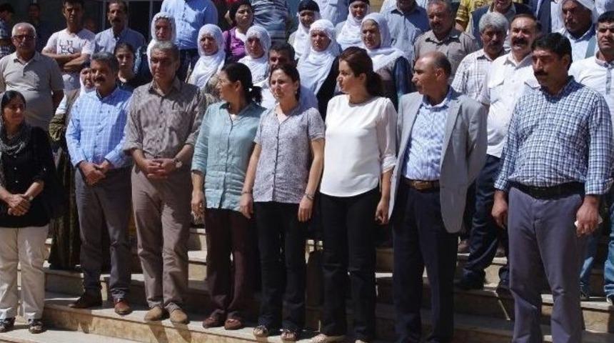 Viranşehir&rsquo;de Hdp&rsquo;den Protesto