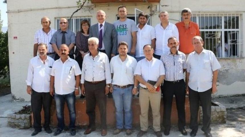 Başkan Erg&uuml;n&rsquo;den Dericiler Sitesi&rsquo;ne Ziyaret