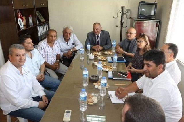 Başkan Ergün’den Dericiler Sitesi’ne Ziyaret