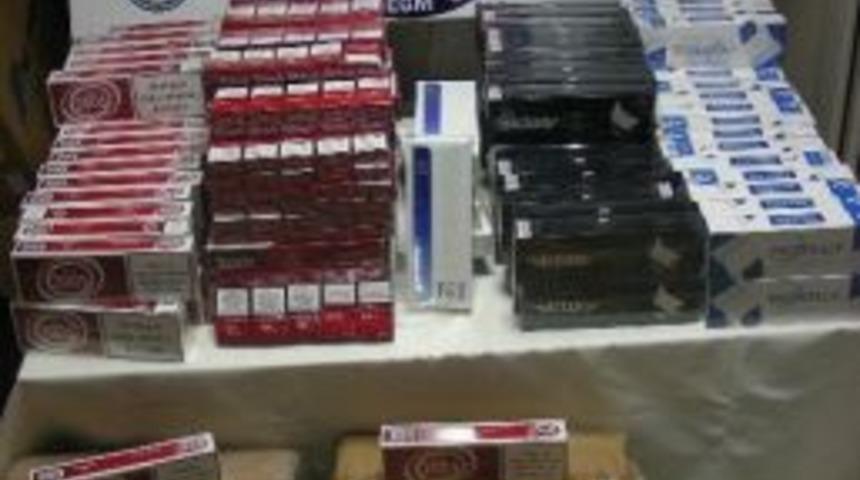 Karaman&rsquo;da Ka&ccedil;ak Sigara Operasyonu