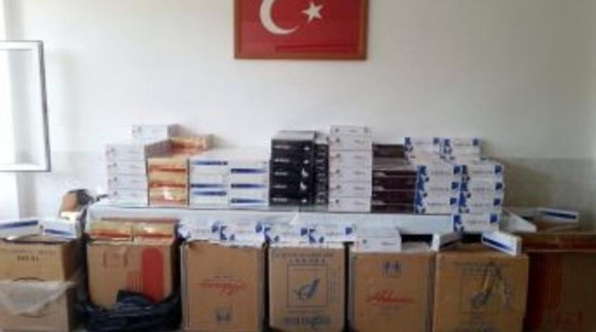 Jandarmanın Dikkati Ka&ccedil;ak Sigarayı Yakalattı