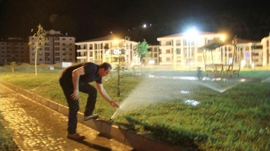 Otomatik Sulama Sistemi &Ccedil;alışmaları Devam Ediyor