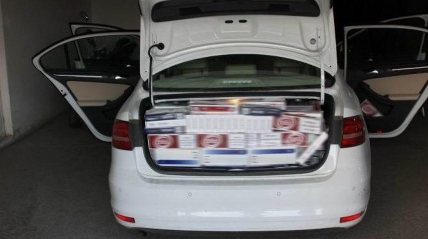 Erzincan&rsquo;da 8 Bin 500 Paket Ka&ccedil;ak Sigara Ele Ge&ccedil;irildi